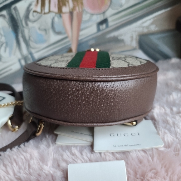 GUCCI Brown Ophidia GG Supreme Mini Backpack. Brand new in a box - Picture 13 of 14